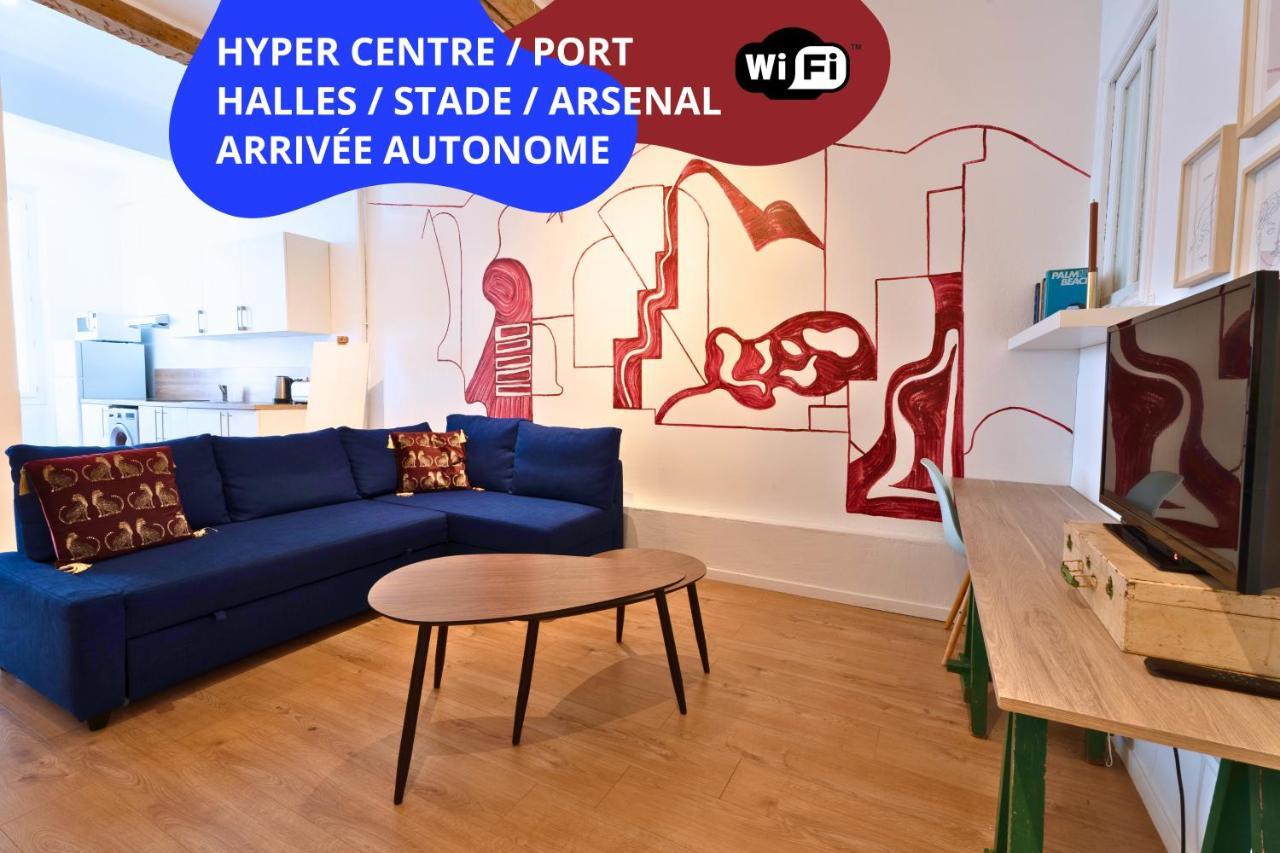 L'Atelier D'Artiste - Refuge Boheme Et Creatif Daire Toulon Dış mekan fotoğraf